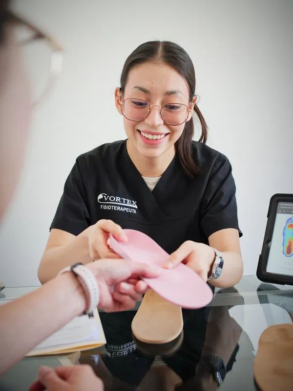 Instalaciones Vortex Clinic: Consulta y análisis de la marcha para plantillas ortopédicas